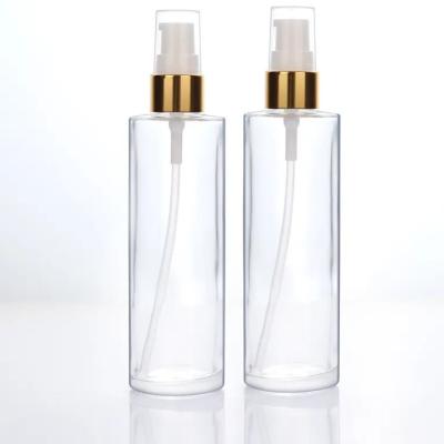 China Frosted Skincare Serum Toner Lotion Pump Bottle 100ml Pump Bottle  hot stamping for sale