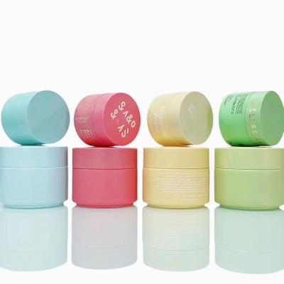 China 30ml 50ml Cosmetic Cream Container Glass Cream Jars Silkscreen Printing en venta
