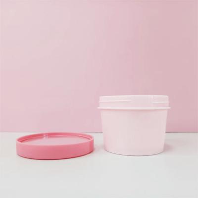 中国 Free Samples Eco Friendly 250ml Plastic Jars With Lids Face Cream Packaging 販売のため