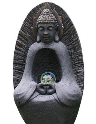 China Fuente de agua de la estatua Buda 37