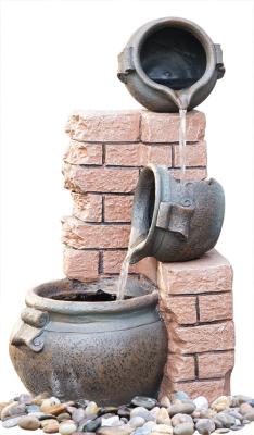 China Fuentes de agua grandes del pote del chino tradicional para los pequeños patios traseros en venta