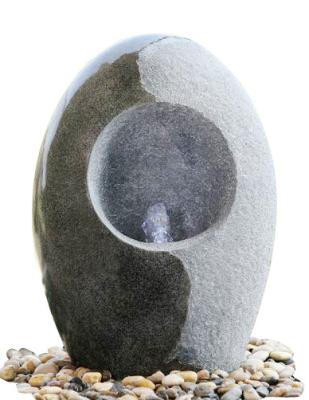 China Wonderful Egg Shape Ball Water Feature Fountain OEM Acceptable for sale