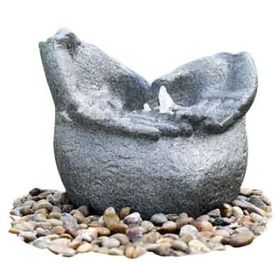 中国 50 x 37 x 41 cmの花こう岩は家のための石造りの屋外水噴水を投げました 販売のため
