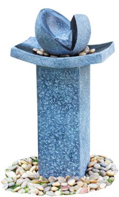 China Natural Split Cast Stone Water Fountains With  Fiberglass / Resin Material for sale