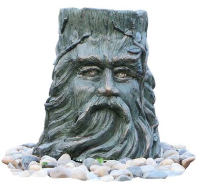 China Magnesia Statue Water Fountains For Garden , Large Outdoor Fountains for sale