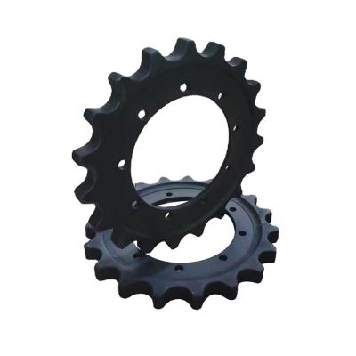 China Custom Roller Chain Sprocket Excavator Drive ZAX330 40Mn2 Material for sale