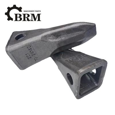 China 320 1U3202RC Dirt Bucket Teeth Wear Resistant Steel For Manufacturing Plant for sale