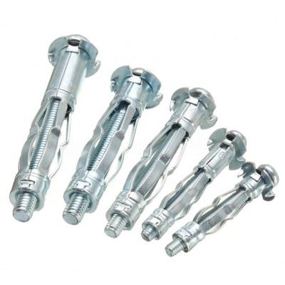 China Factory Price Steel Galvanized Repair Hollow Type 4.8/6.8/8.8 Grade Anchor Nail Wall Anchor M6 Bolt Aircradt Screw KSFASTENERS for sale