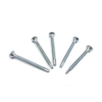 China Pan Head 4.2x19mm Csk Countersunk Self Tapping Screws Flat Drill Phillips Fasteners Manufacturer For Wood Screws Free Samples for sale