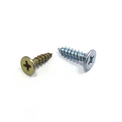 China Pan. Carbon Steel 7981 Din7982 Csk Phillips Din Head Cross Tapping Screw In Screws for sale
