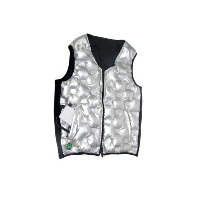 China Winter Popular Electric Heated Vest Jacket Rechargeable Graphene Reversible for sale