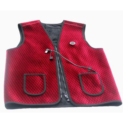 China USB 5V Electric Heated Vest Jacket Waterproof Washable Graphene for sale