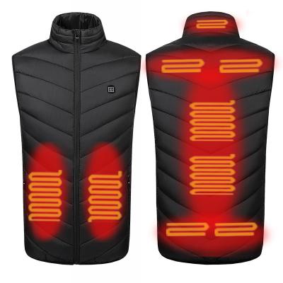 China USB 5V Electric Heated Vest Jacket Waterproof Washable Graphene film Material for sale