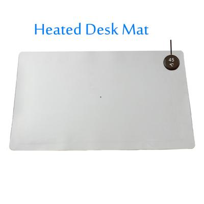 China Desk Waterproof Electric Heated Pad PVC Material 3 Speed Touch Control OEM for sale