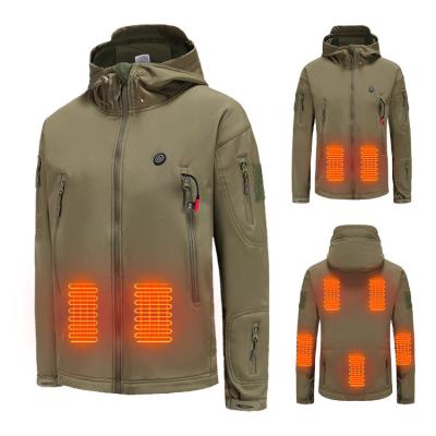 China Jaqueta de colete aquecido elétrico USB, jaquetas aquecidas recarregáveis ​​de 60 graus Xf Wj ODM à venda