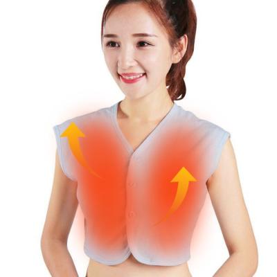 China Sheerfond USB Powered Heated Vest , Rechargeable Heated Body Warmer Vest 50degrees for sale