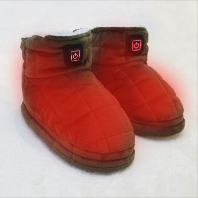 Cina Pantofole scaldapiedi elettriche a riscaldamento rapido 45 gradi ODM in vendita