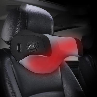 China 65Degrees Electric Heating Pillow USB Charging For Car Lumbar Support OEM for sale