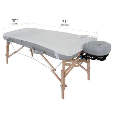 China Far Infrared Electric Heated Pad Mattress ODM For Spa Table Graphene Sheet Material for sale