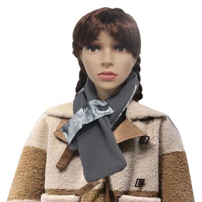China Usb Electric Scarf Rechargeable Heated Scarf Washable Far Infrared for sale