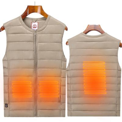 China Washable Down Electric Heated Vest Usb Charging Graphene for Unisex for sale