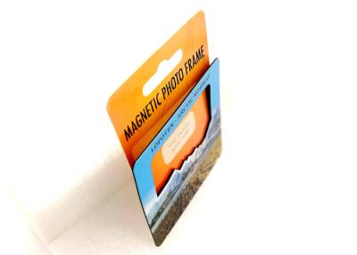 Chine Cadre magnétique de papier flexible personnalisé de photo 5 pouces pour le réfrigérateur à vendre