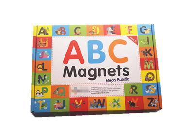 China Lightweight Magnetic Alphabets And Numbers , Educational Magnetic Letters for sale