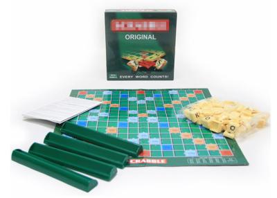 China ODM van het Scrabblebrieven van het Schaakspel Vastgestelde de Tegelraad Toy Magnetic Blocks For Toddlers Te koop