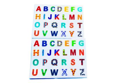 China Reusable TPE Alphabets And Numbers Stickers for Kids Educational, Static Childrens Letters And Numbers NO Glue for sale