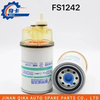 China Truck Fs1242 Fuel Filter Engine Diesel Filter Cleaner With Water Cup for sale