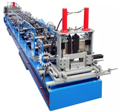 China 80-300 Steel Frame Cz Purlin Machine Chain Driven 10m/Min for sale