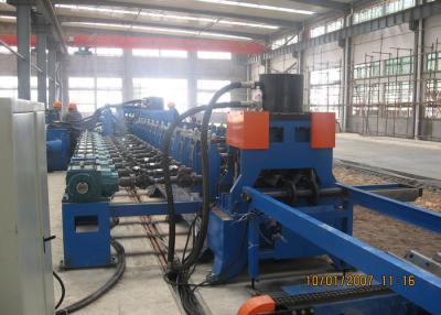 China New Design 2 Wave W Beam Highway Guardrail Roll Forming Machine Prodcution Line for sale