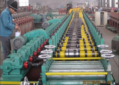 China Galvanized Carriage Board Sheet Roll Forming Machine 8.5mx1.4mx1.4m Dimention for sale