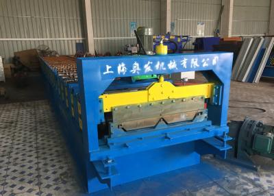 China Self Lock Roof Panel Roll Forming Machine , Corrugated Roofing Sheets Making Machines for sale