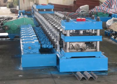 China W Beam 3 Wave Highway Guardrail Forming Machine / Rolling Forming Making Machine for sale
