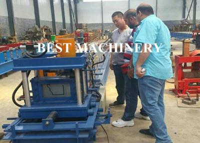 China Water Gutter Feeding Trough Channel Roll Forming Machine Aluminum for sale