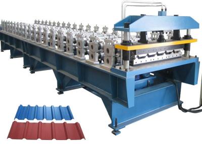 China Roofing Sheet Roll Forming Machine , Roofing Corrugated Sheet Roll Forming Machine for sale