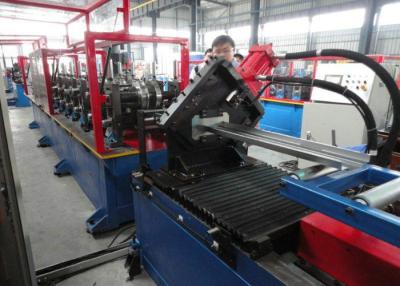 China Automatic roller Door Frame Roll Forming Machine , sheet profile cold roll forming machine for sale