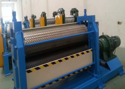China 1250mm Accessory Equipment Galvanized Color Steel Sheet Flower Dots Embossing Machine for sale