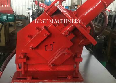 China T Grid Stud And Track Roll Forming Machine PLC Control Flying Saw Cutting Type for sale