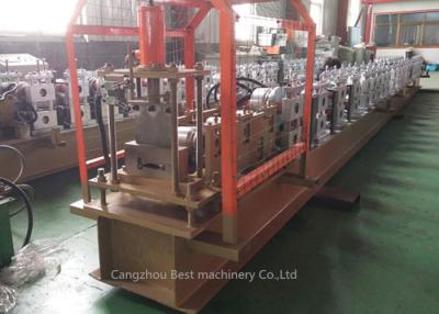 China Galvanized Steel / Shutter Door Profile Roll Forming Machine 2 Year Warranty for sale