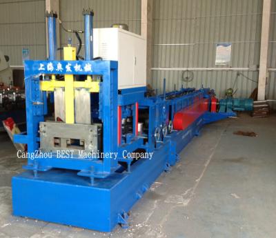 China Automatic C Purlin Roll Forming Machine 15-20m/Min PLC Control System for sale