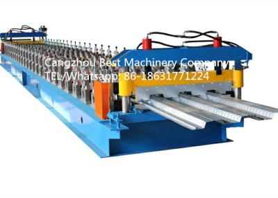 China Fabricante estrutural de aço da máquina do Decking da chapa metálica do painel da plataforma de assoalho do CE e do ISO à venda
