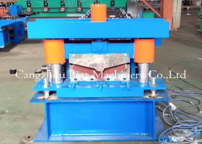 China Ridge Cap Roll Forming Machine / Hydraulic Metal Roof Forming Machine for sale