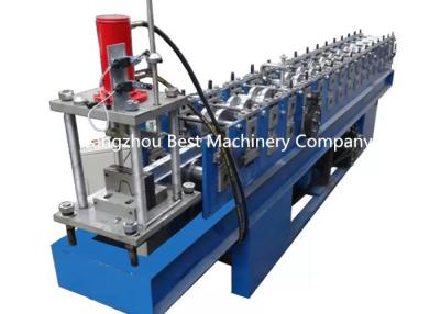 China Drywall Partition C U Profile Metal Stud And Track Roll Forming Machine PLC Control for sale