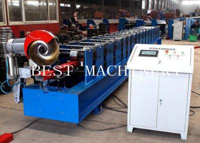 China Round Shape Rainspout Downspout Roll Forming Machine 0.5mm Material PPGI and GI Steel for sale