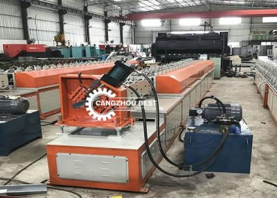 China Cold Window And Door Frame Roll Forming Machine For Aluminum Zinc Steel for sale