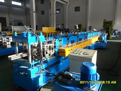 China Supermarket Storage Rack Profile Roll Forming Machine in Upright Shelf Frame for sale