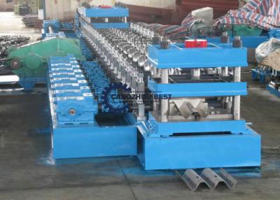 China 2&3 Waves Saftey Barrier Highway Guardrail Roll Forming Machine Complete Line for sale