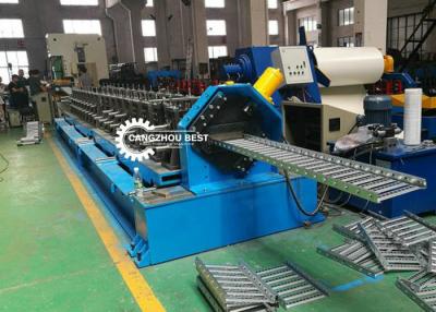 China 100-600mm Adjustable Bridge Cable Tray Machine / Production Line Low Noise for sale